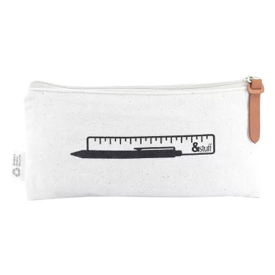branded Calico Pencil Case 10cm x 21cm, from our range of promotional Pencil Cases