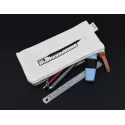 branded Calico Pencil Case 10cm x 21cm, from our range of promotional Pencil Cases