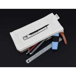 branded Calico Pencil Case 10cm x 21cm, from our range of promotional Pencil Cases