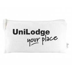branded Calico Pencil Case 10cm x 21cm, from our range of promotional Pencil Cases