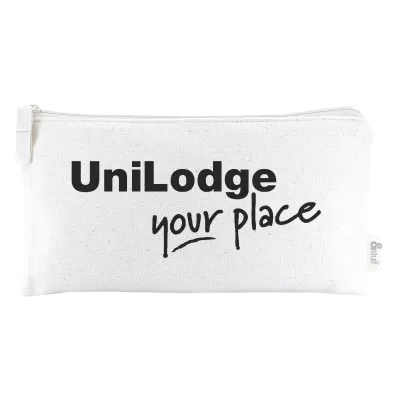 branded Calico Pencil Case 10cm x 21cm, from our range of promotional Pencil Cases