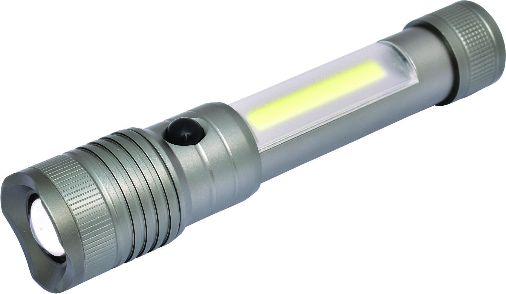 branded Vari-Beam Torch & Light, Gunmetal, from our range of promotional Torches