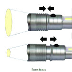 Torches  - Vari-Beam Torch &amp; Light, Gunmetal