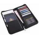 branded San Remo Leather Travel Wallet, from our range of promotional Corporate Travel Wallets