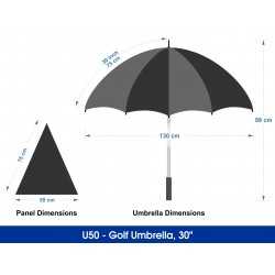 Golf Umbrellas - Golf Umbrella, 30
