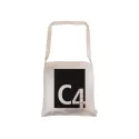 branded Calico Long Handle Shoulder Bag 38x38cm, from our range of promotional Shopping Tote Bags