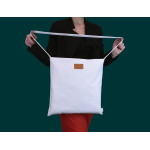 Shopping Tote Bags  - Calico Long Handle Shoulder Bag 38x38cm