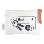 Shopping Tote Bags  - Calico Card &amp; Key Pouch 8.5cm x 13cm