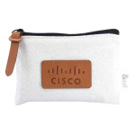 Shopping Tote Bags  - Calico Card &amp; Key Pouch 8.5cm x 13cm