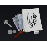 Shopping Tote Bags  - Calico Card &amp; Key Pouch 8.5cm x 13cm