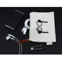 branded Calico Earphone Pouch 12.5cm x 17cm, from our range of promotional Shopping Tote Bags