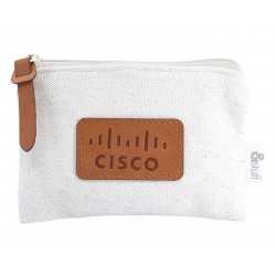 Shopping Tote Bags - Calico Earphone Pouch 8.5cm x 13cm