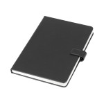 Promotional Journals &amp; Noteboooks - Remote Work Notebook w/Stand, Black