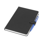 Promotional Journals &amp; Noteboooks - Remote Work Notebook w/Stand, Black