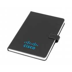 branded Remote Work Notebook w/Stand, Black, from our range of promotional Promotional Journals & Noteboooks