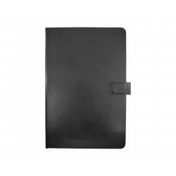 branded Remote Work Notebook w/Stand, Black, from our range of promotional Promotional Journals & Noteboooks