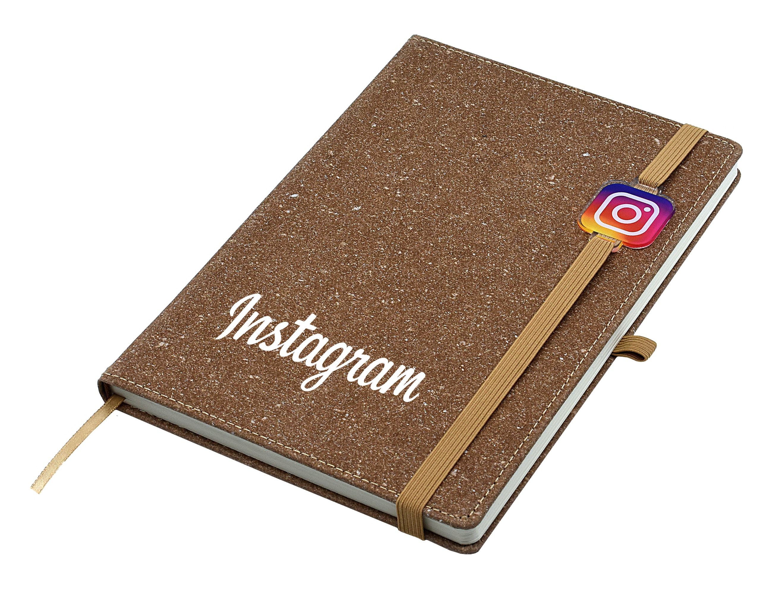 branded Italiano Bonded Leather Notebook A5, from our range of promotional Promotional Journals & Notebooks