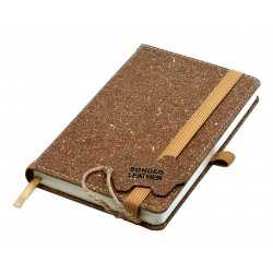 branded Italiano Bonded Leather Notebook A6, from our range of promotional Promotional Journals & Noteboooks