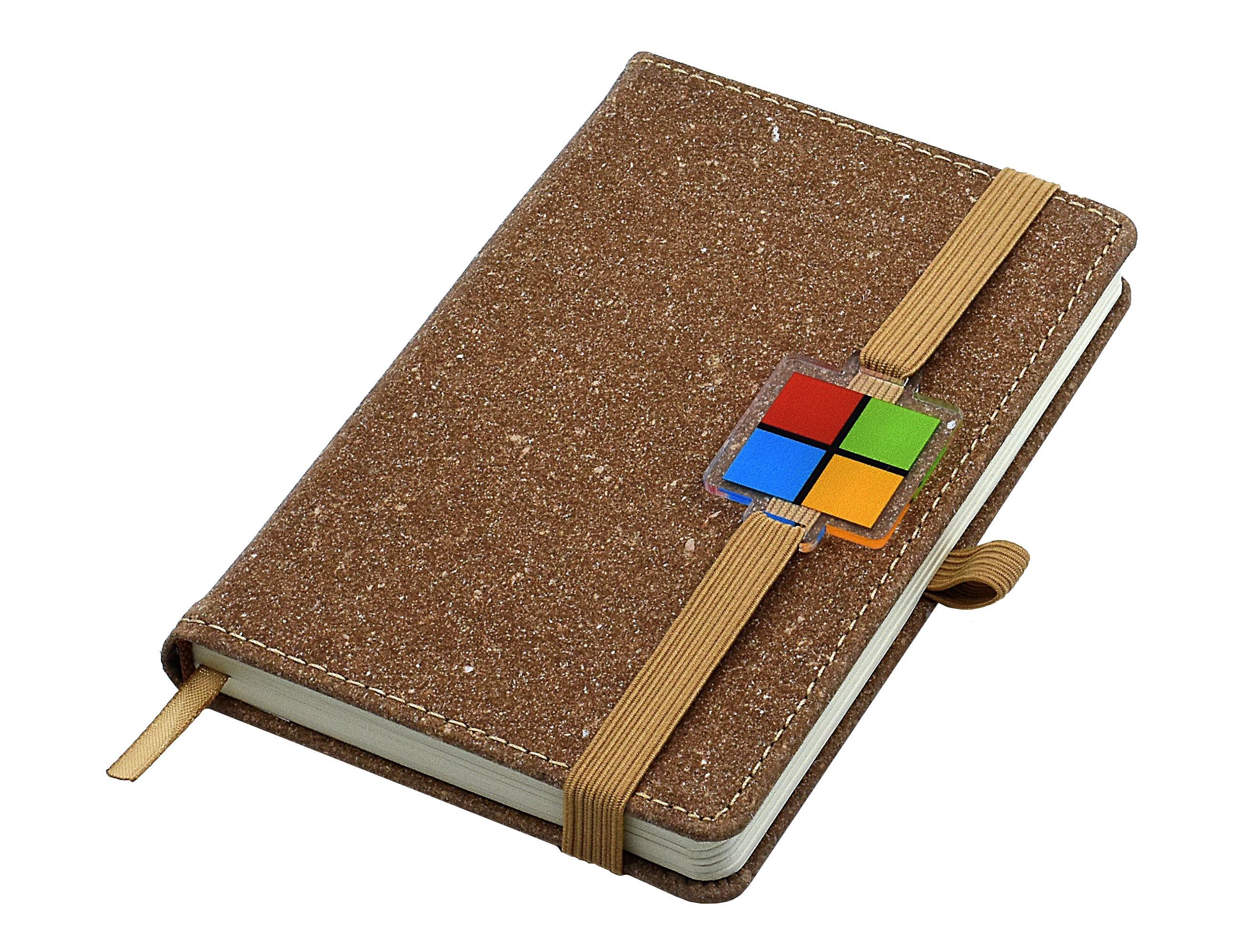 branded Italiano Bonded Leather Notebook A6, from our range of promotional Promotional Journals & Notebooks
