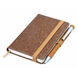 branded Italiano Bonded Leather Notebook A6, from our range of promotional Promotional Journals & Noteboooks