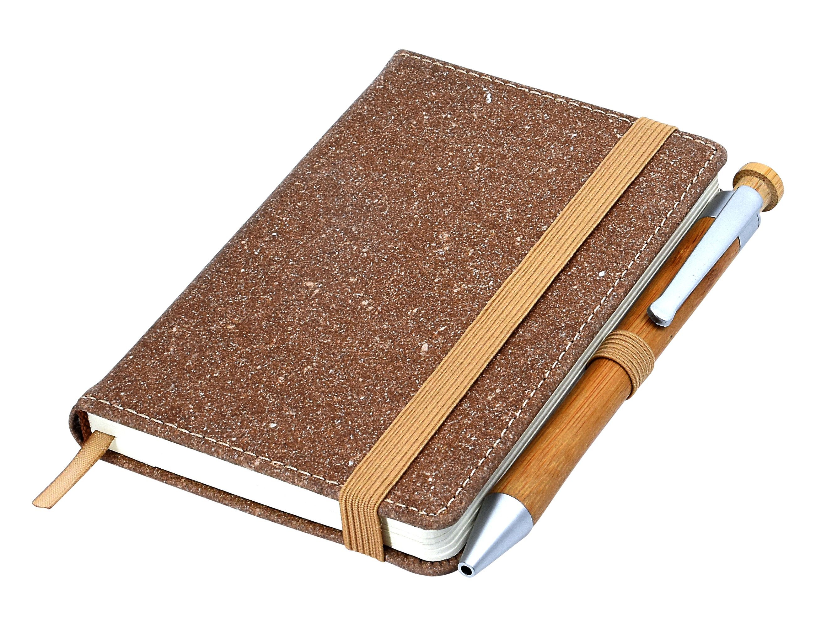 branded Italiano Bonded Leather Notebook A6, from our range of promotional Promotional Journals & Notebooks