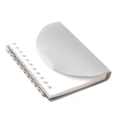 branded Curve Notepad - Mini, from our range of promotional Spiral NoteBooks