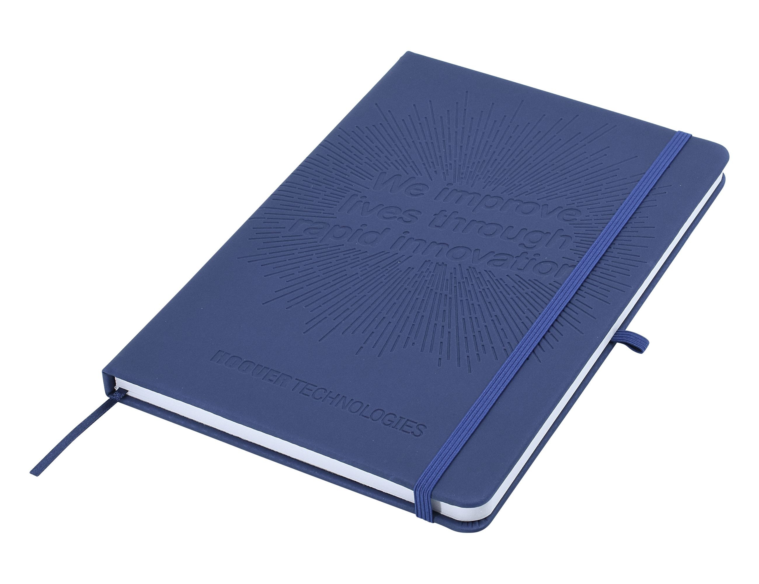 branded Designa Deboss Carnival Notebook A5 Sea, from our range of promotional Promotional Journals & Notebooks