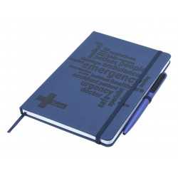 Promotional Journals & Noteboooks - Designa Deboss SoftTouch Notebook A5 Air