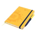 branded Designa Deboss SoftTouch Notebook A5 Sea, from our range of promotional Promotional Journals &amp; Notebooks