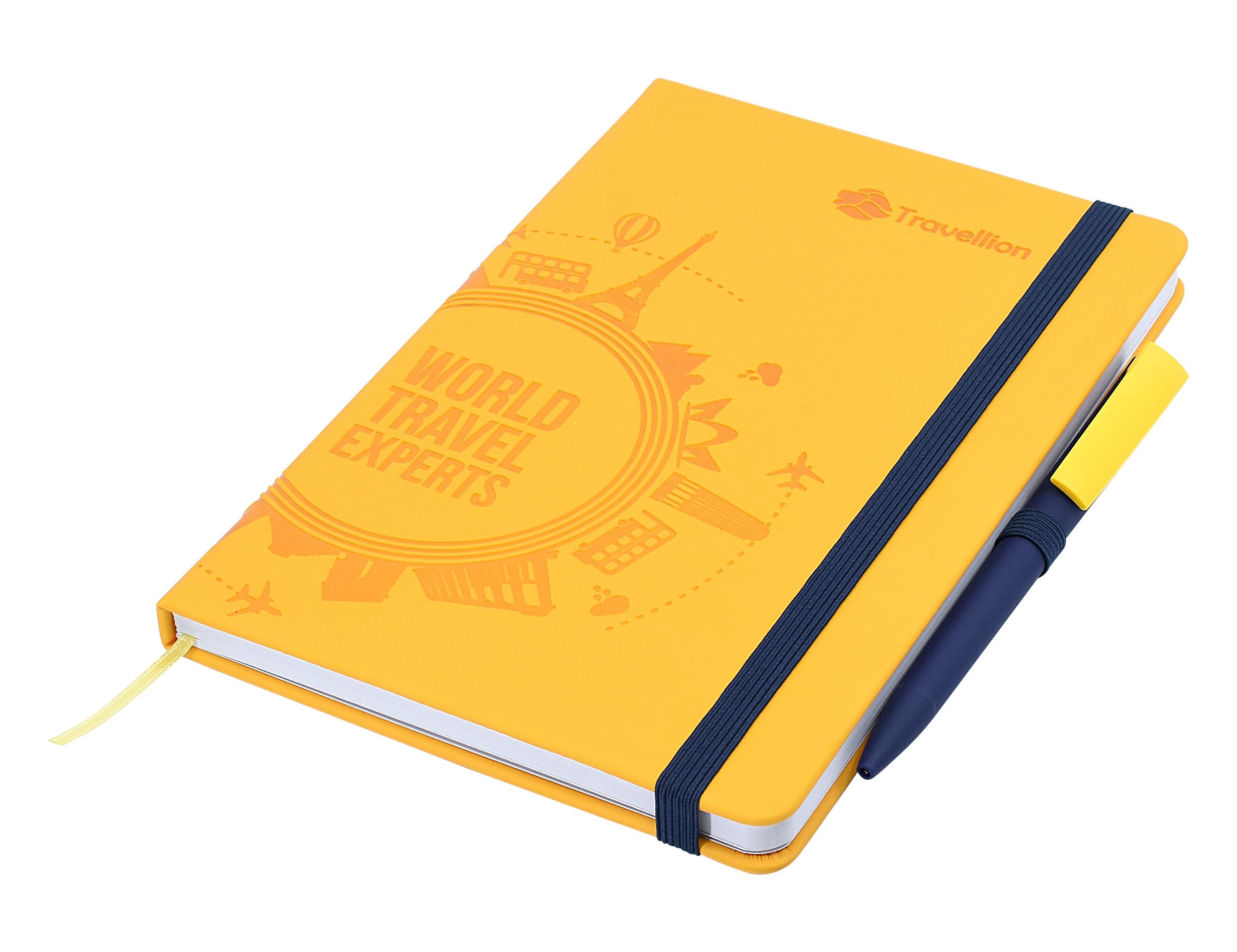 branded Designa Deboss SoftTouch Notebook A5 Sea, from our range of promotional Promotional Journals & Notebooks