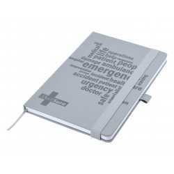 branded Designa Deboss SoftTouch Notebook A5 Sea, from our range of promotional Promotional Journals & Noteboooks
