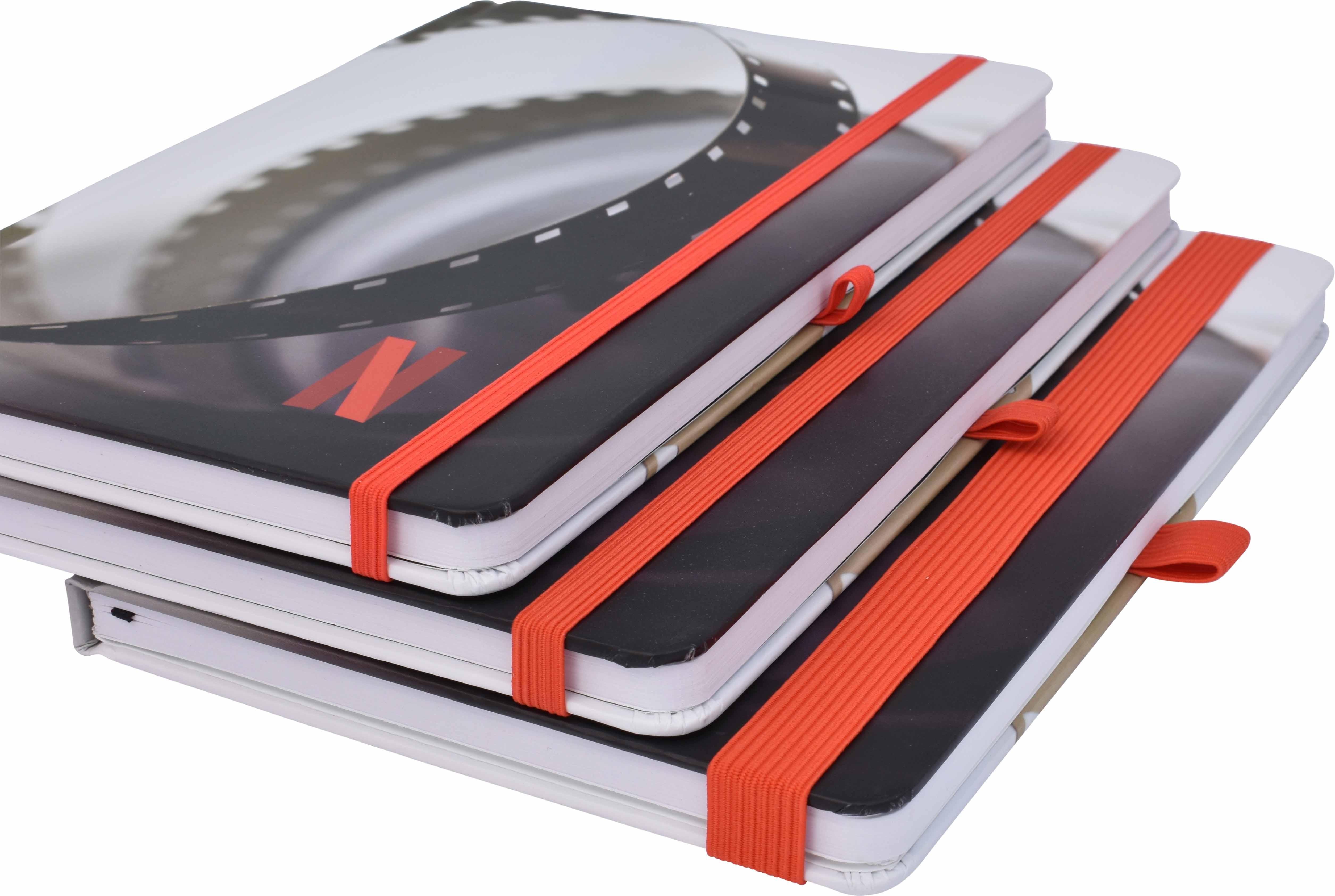 branded Designa Full Colour Matt Notebook A5 Sea, from our range of promotional Promotional Journals & Notebooks