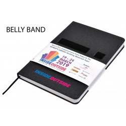 branded Oslo A5 Notebook, from our range of promotional Conference Note Pads