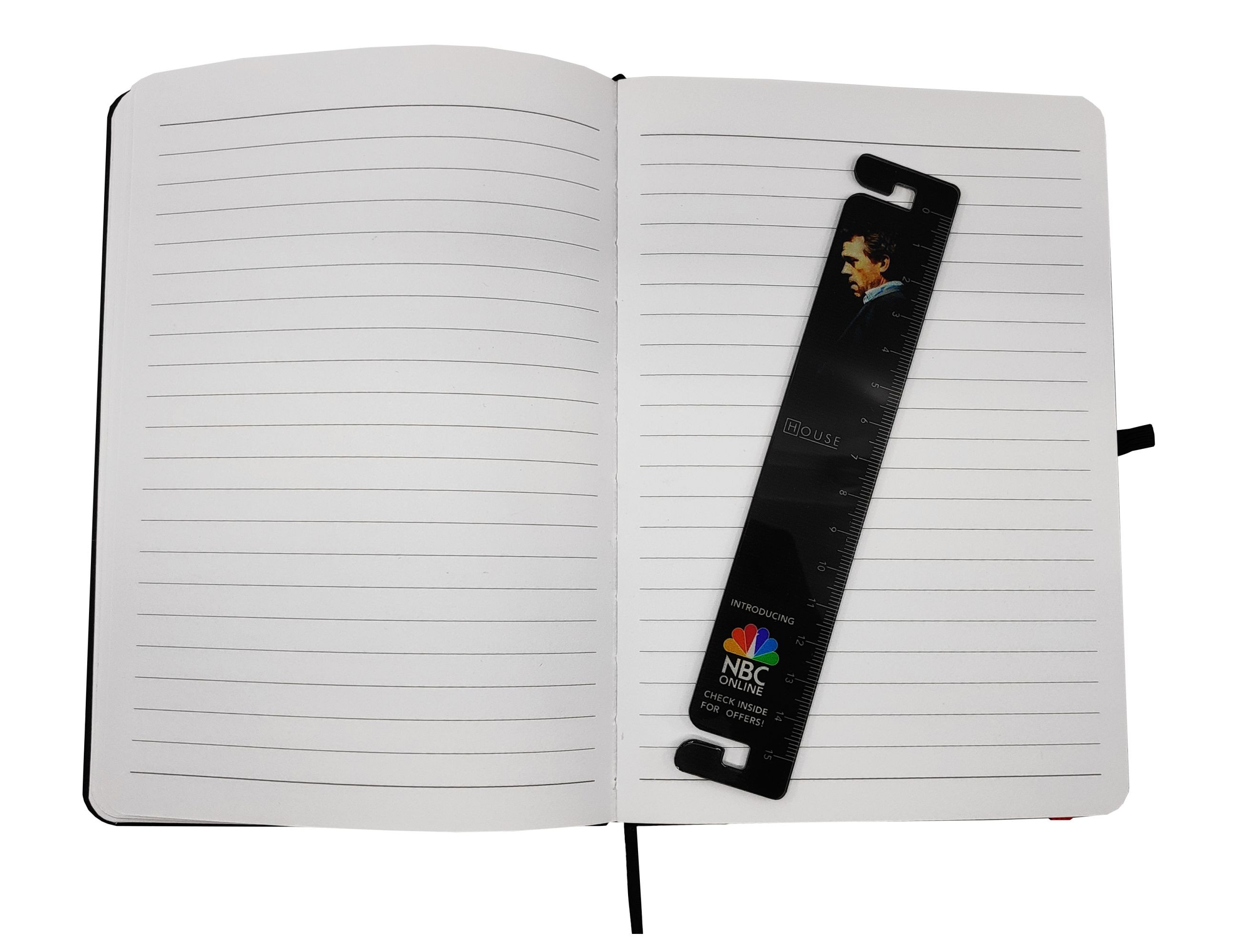 branded Ruler Tag for Notebook, from our range of promotional Promotional Journals & Notebooks
