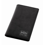 branded San Remo Leather Pocket Jotter, from our range of promotional Spiral NoteBooks