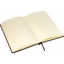 branded Toronto A5 Notebook,Black/Dark Grey Trim, from our range of promotional Promotional Journals &amp; Notebooks