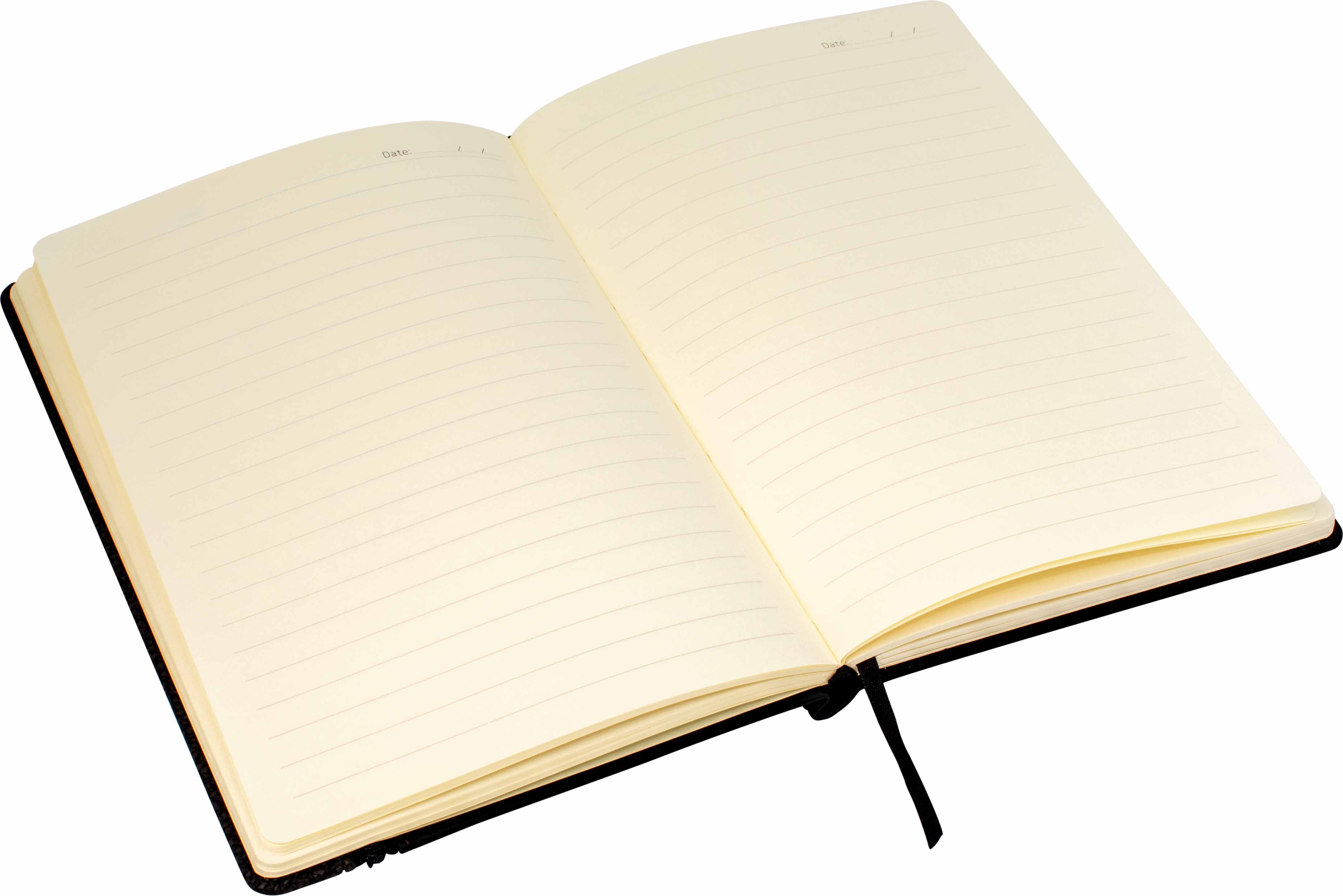 branded Toronto A5 Notebook,Black/Dark Grey Trim, from our range of promotional Promotional Journals & Notebooks