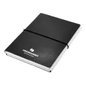 branded Two to Tango A5 Notebook, Black/White, from our range of promotional Promotional Journals &amp; Notebooks