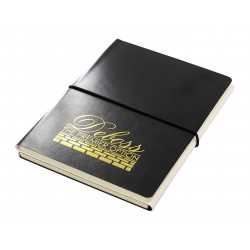 Promotional Journals & Noteboooks - Two to Tango A5 Notebook, Black/White