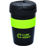 branded Milan Double Wall Mug, from our range of promotional Reusable Coffee Cups - Metal