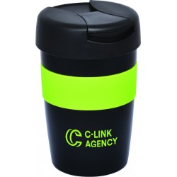 branded Milan Double Wall Mug, from our range of promotional Reusable Coffee Cups - Metal