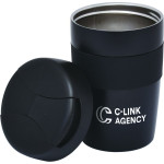 branded Milan Double Wall Mug, from our range of promotional Reusable Coffee Cups - Metal