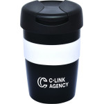 branded Milan Double Wall Mug, from our range of promotional Reusable Coffee Cups - Metal
