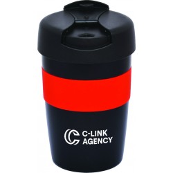 branded Milan Double Wall Mug, from our range of promotional Reusable Coffee Cups - Metal