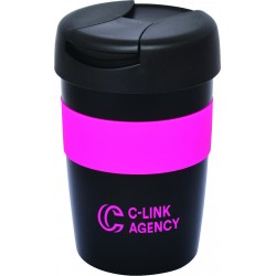 branded Milan Double Wall Mug, from our range of promotional Reusable Coffee Cups - Metal
