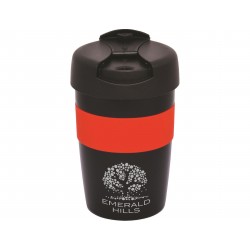 branded Milan Double Wall Mug, from our range of promotional Reusable Coffee Cups - Metal