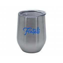 branded Monaco Double Wall Mug, from our range of promotional Reusable Coffee Cups - Metal