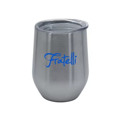 branded Monaco Double Wall Mug, from our range of promotional Reusable Coffee Cups - Metal