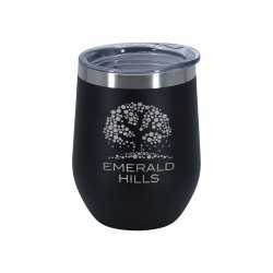 branded Monaco Double Wall Mug, from our range of promotional Reusable Coffee Cups - Metal