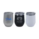 branded Monaco Double Wall Mug, from our range of promotional Reusable Coffee Cups - Metal